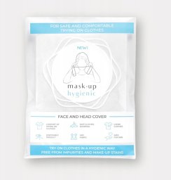 Maskup higieniczny - Makijażowa Osłonka Przebieraj się bez plam z makijażu