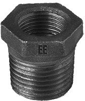 Redukcja czarna DN100xDN65 4 x 2 1/2