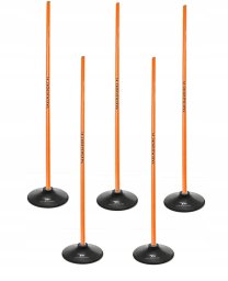  YakimaSport Tor Przeszkód z 5 Tyczkami 160 cm z podstawą 