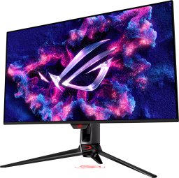 ASUS ROG Swift OLED PG32UCDMZ monitor komputerowy 80 cm (31.5") 3840 x 2160 px 4K Ultra HD QD-OLED Czarny