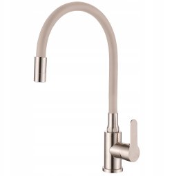 Invena bateria kuchenna Ksanti Inox, inox/beżowy BZ-37-I03-L