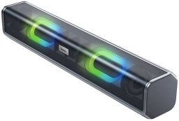 Głośnik bluetooth 2 x 5W 2,5h Hoco BS49 szary