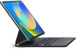 Klawiatura magnetyczna podświetlana do Apple iPad 10/11 2022/2025, czarna