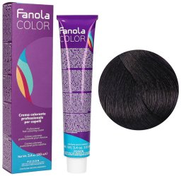 Fanola Color Krem koloryzujący Farba do włosów 100ml Chestnut Intense Violet (4.22)