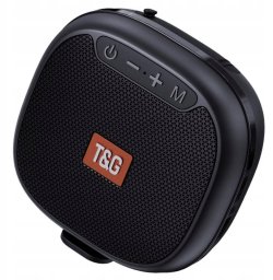 GŁOŚNIK BLUETOOTH NA ROWER PRZENOŚNY CZARNY BEZPRZEWODOWY MOBILNY USB