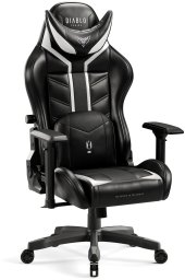 Fotel Diablo Chairs X-Ray 2.0 Small Size czarno-biały