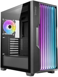 AZZA Guardian 520BG GAMING Miditower Black RGB Glassgitter retail