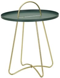 Metalowy stolik GRENT, Ø 45 cm