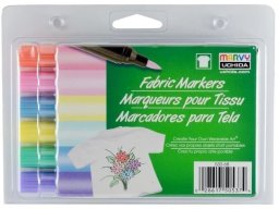 Markery tekstylne Pastel 6 kolorów