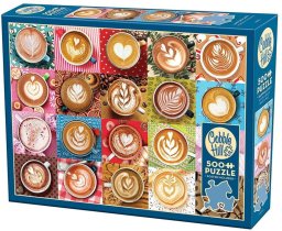 Puzzle 500 Malowanie w kawie G3