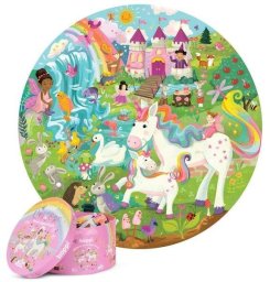 Puzzle okrągłe 150 Jednorożce