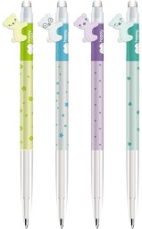 Długopis wymazywalny Hello Bears 0,5mm nieb(12szt)