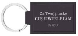 Brelok skórzany - Za Twoją łaskę