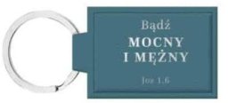 Brelok skórzany - Bądź mocny