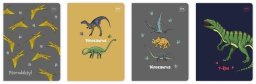 Zeszyt A5/32K trzylinia kolor Dinozaurus (10szt)