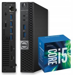 Komputer Dell Optiplex 5050 Tiny Intel Core i5 8GB DDR4 256GB SSD Windows 10