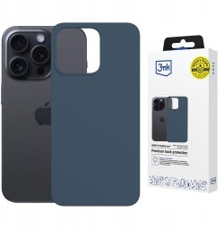 Etui 3MK Hardy MagSilicone do Apple iPhone 15 Pro Max niebieski