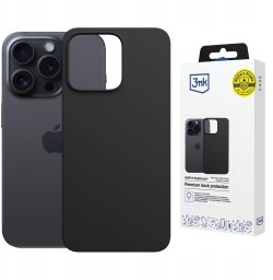 3mk Etui Hardy MagSilicone do Apple iPhone 16 Pro grafitowy