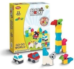 Klocki magnetyczne GO GO 21el