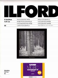 1x100 Ilford MG RC DL 25M  10x15 10,5x14,8