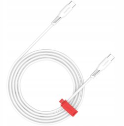 Kabel USB Usams USB-C - USB-C 1.2 m Biały