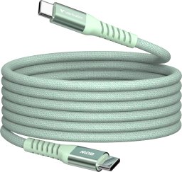 Kabel USB Neutralle USB-C - USB-C 1.2 m Zielony (31864)