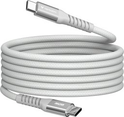 Kabel USB Neutralle USB-C - USB-C 1.2 m Szary (31850)