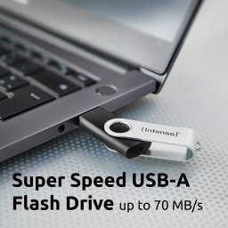 Intenso USB Stick Office Line 128GB USB 3.2 GEN 1X1 silber