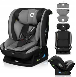 Automobilinė kėdutė Lionelo Aart I-size, 0-36 kg, grey stone