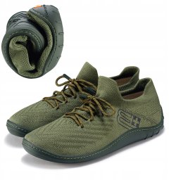 SH5010W Buty damskie BAREFOOT MERINO khaki/khaki 36