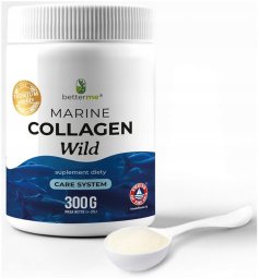 BETTERME_Marine Collagen Wild kolagen z Dorsza Atlantyckiego suplement diety na stawy, skórę, włosy i paznokcie 300g