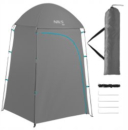 NC3025 PRZEBIERALNIA TURYSTYCZNA XL SZARA NILS CAMP