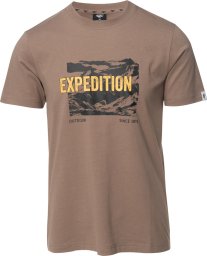 hitec Męska Koszulka Z Krótkim Rękawem Reman biały rozmiar M