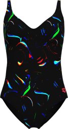 Damski Strój Kąpielowy Women's Arena Abyss Swimsuit U Back  dress blues rozmiar 38