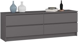 KOMODA K160 4SZ CLP PK GRAFIT SZARY