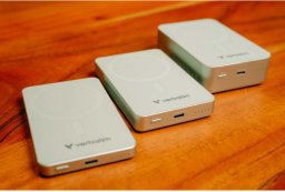 Powerbank Verbatim Powerbank Charge 'n' Go Essentials Magnetic Wireless 5000mAh USB-C PD 3.0 Green