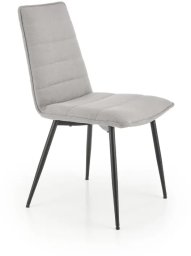 Krzesło tapicerowane K493 szare HALMAR
