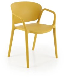 Krzesło K491 musztardowe HALMAR
