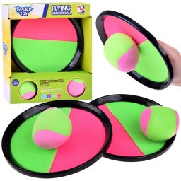 Gra paletki tarcze na rzepy CatchBall 2 x piłka SP0747 EDUKAMP