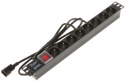 LISTWA ZASILAJĄCA PD-8/R-IEC 1.8 m