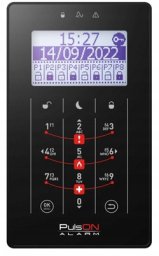 KLAWIATURA SENSORYCZNA DO CENTRALI ALARMOWEJ PULSON-LCD/T-BL