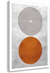Feeby obraz na płótnie Geometryczne kształty boho 40x60 medium
