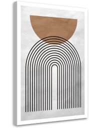 Feeby obraz na płótnie Geometryczne koła w stylu boho 60x90 large