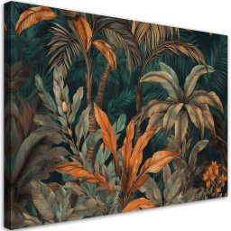 Feeby obraz na płótnie palmy w dżungli pejzaż 60x40 medium