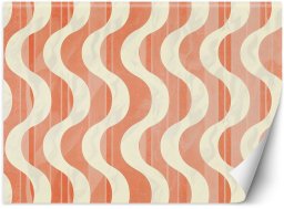 Feeby Fototapeta Falista abstrakcja retro 450x315 xxl