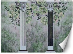 Feeby Fototapeta Starożytne kolumny i kwiaty 450x315 xxl