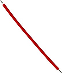 Zworka czerwona 6cm 22AWG przewód lutowniczy mostkowy połączeniowy jumper
