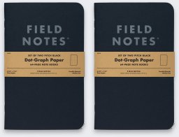 ASTRA art-pap Notes Field Notes Pirch Black Large Kropki 2 szt.