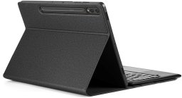 Dėklas su klaviatūra Bluetooth Dux Ducis (Seria TK) Samsung Tab S9 Plus / S9 FE Plus - juodos spalvos