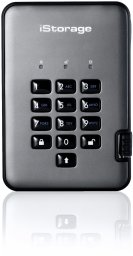 iStorage diskAshur PRO2 zewnętrzny dysk twarde 500 GB 5400 RPM 2.5" USB Typu-A 3.2 Gen 1 (3.1 Gen 1) Czarny